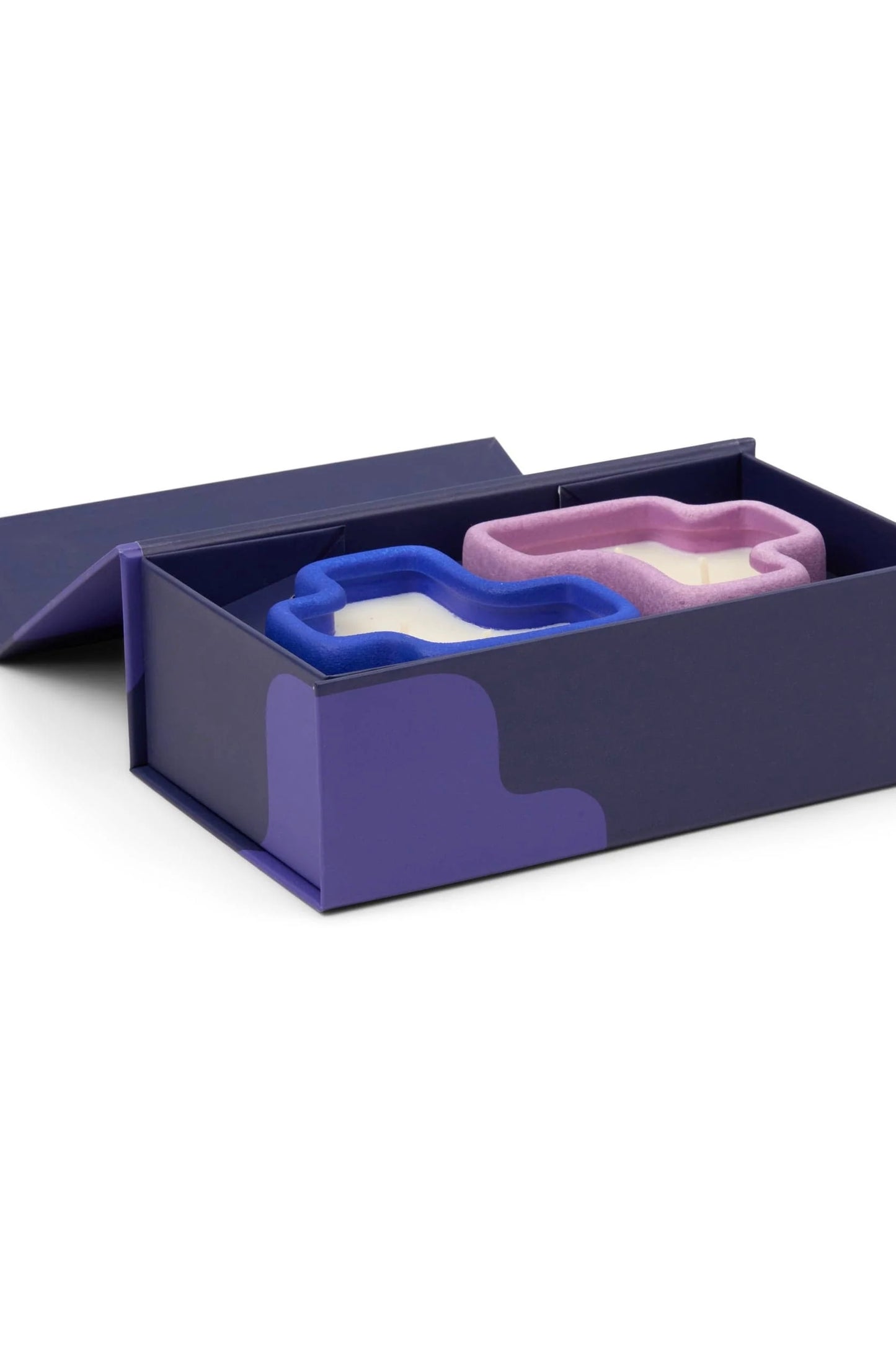 Jigsaw Candle, Wisteria & Ember + Resin