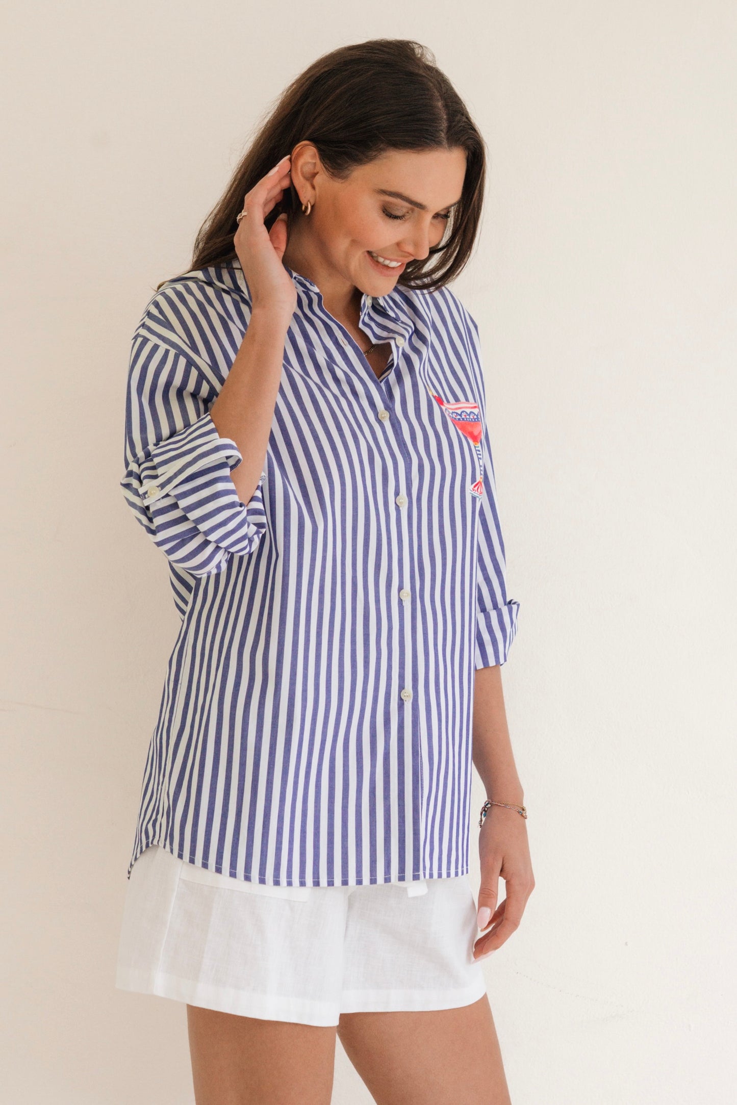 La Dolce Vita Shirt, Blue