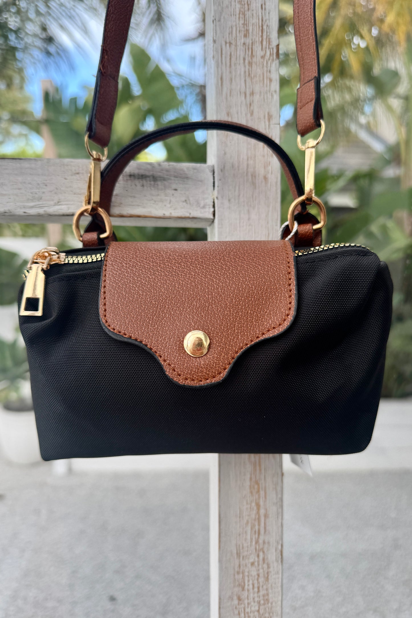 Sadie Mini Tote, Black