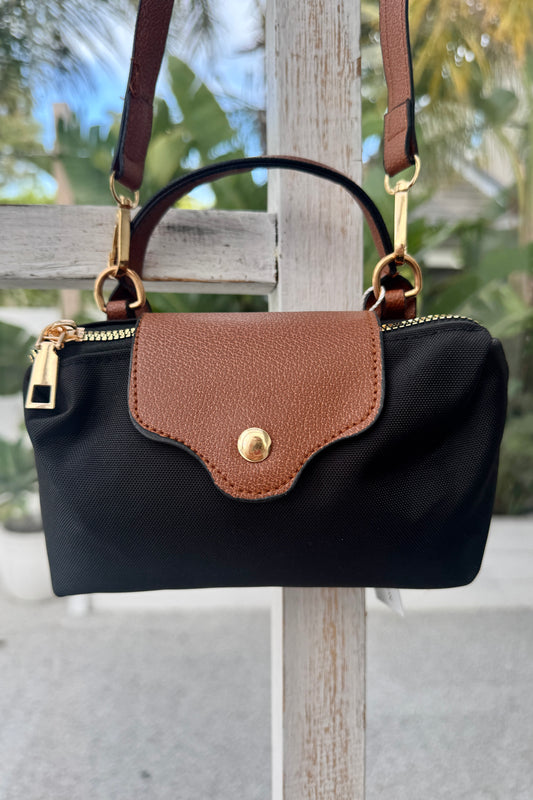 Sadie Mini Tote, Black