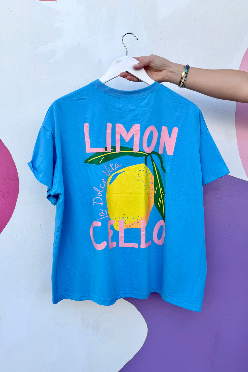 Limoncello Tee, Blue