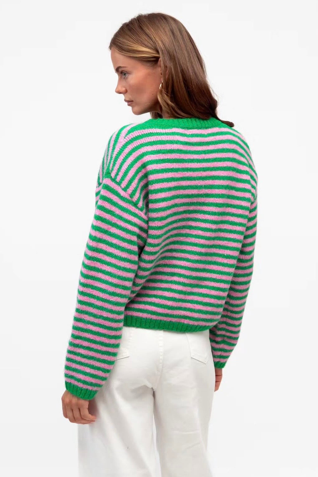 Sally Stripe Cardigan