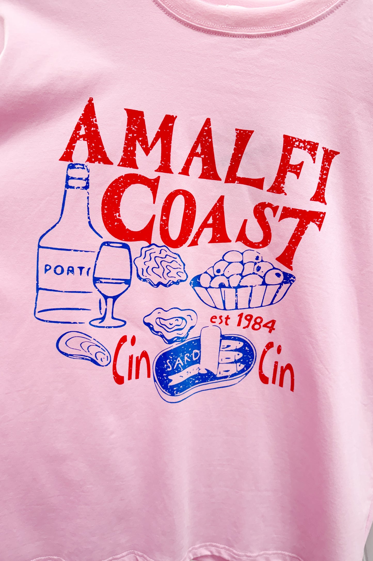 Amalfi Coast Cin Cin Tee