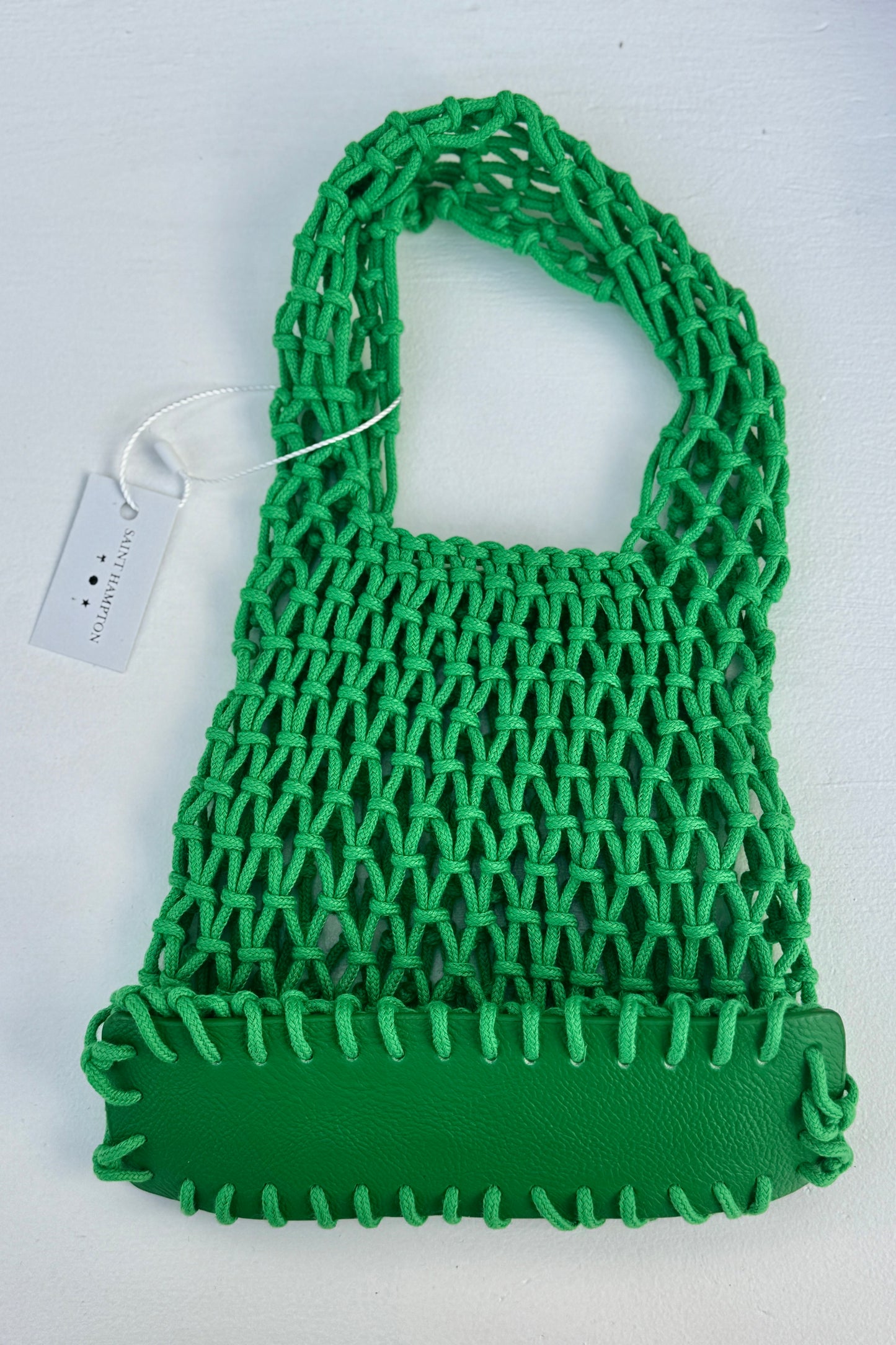 Millie Rope Tote, Green