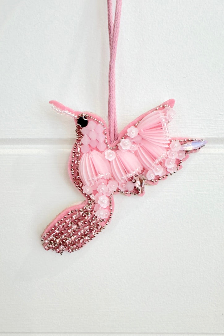 Hummingbird Bag Charm