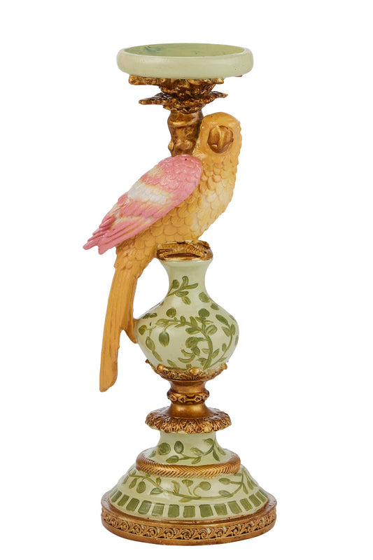 Polly Parrot Large Candleholder