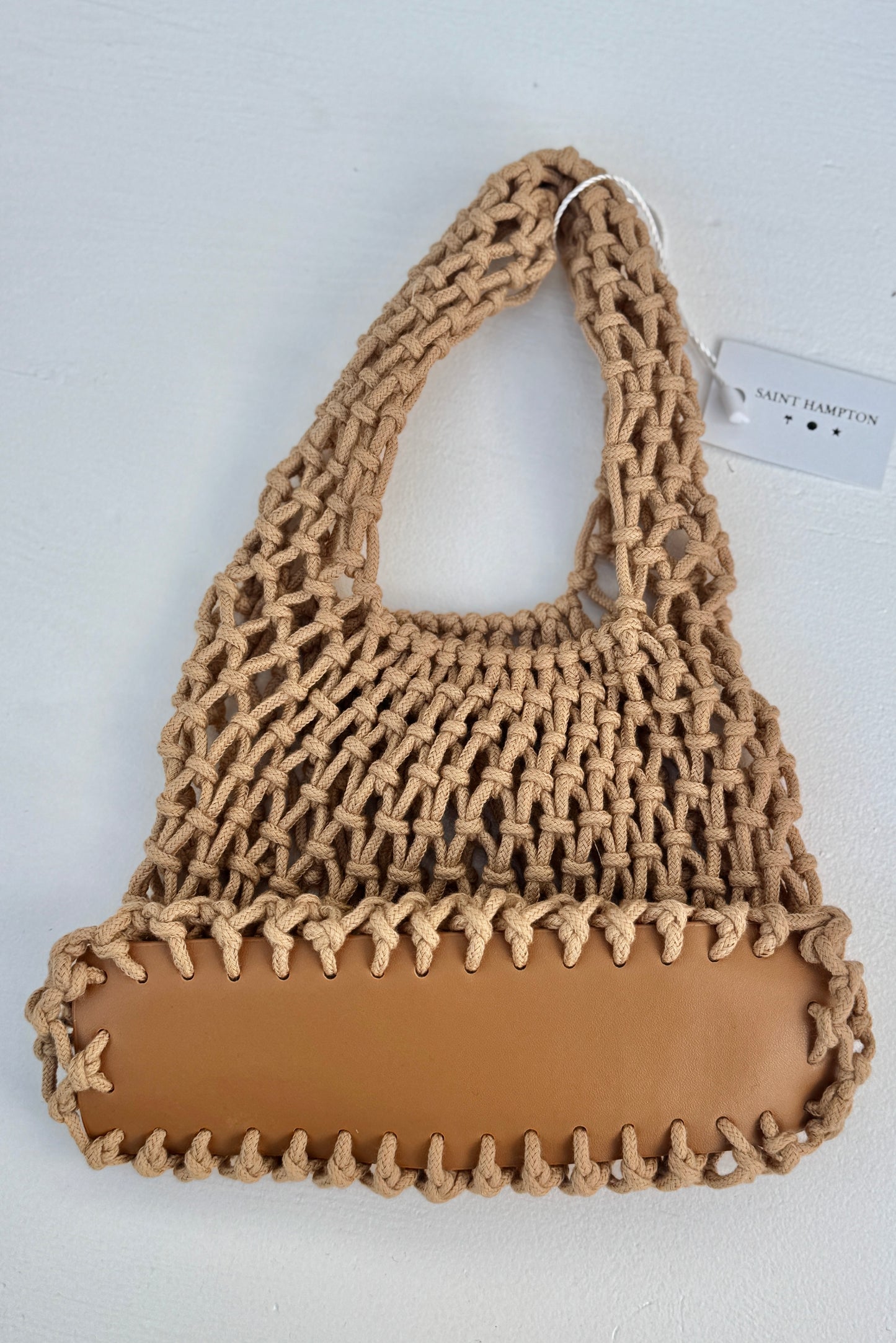 Millie Rope Tote, Sand