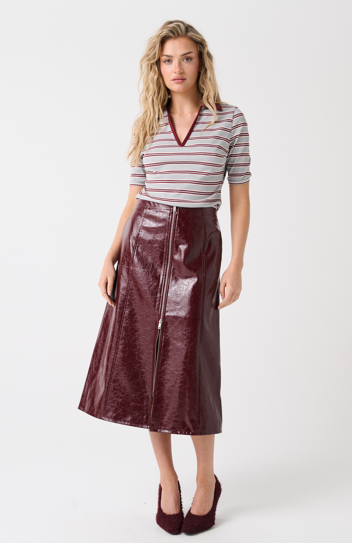 Indie Top, Berry Grey
