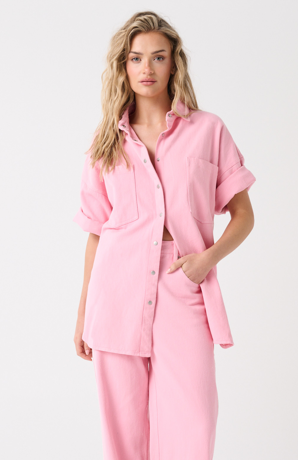 Stella Shirt, Taffy Denim