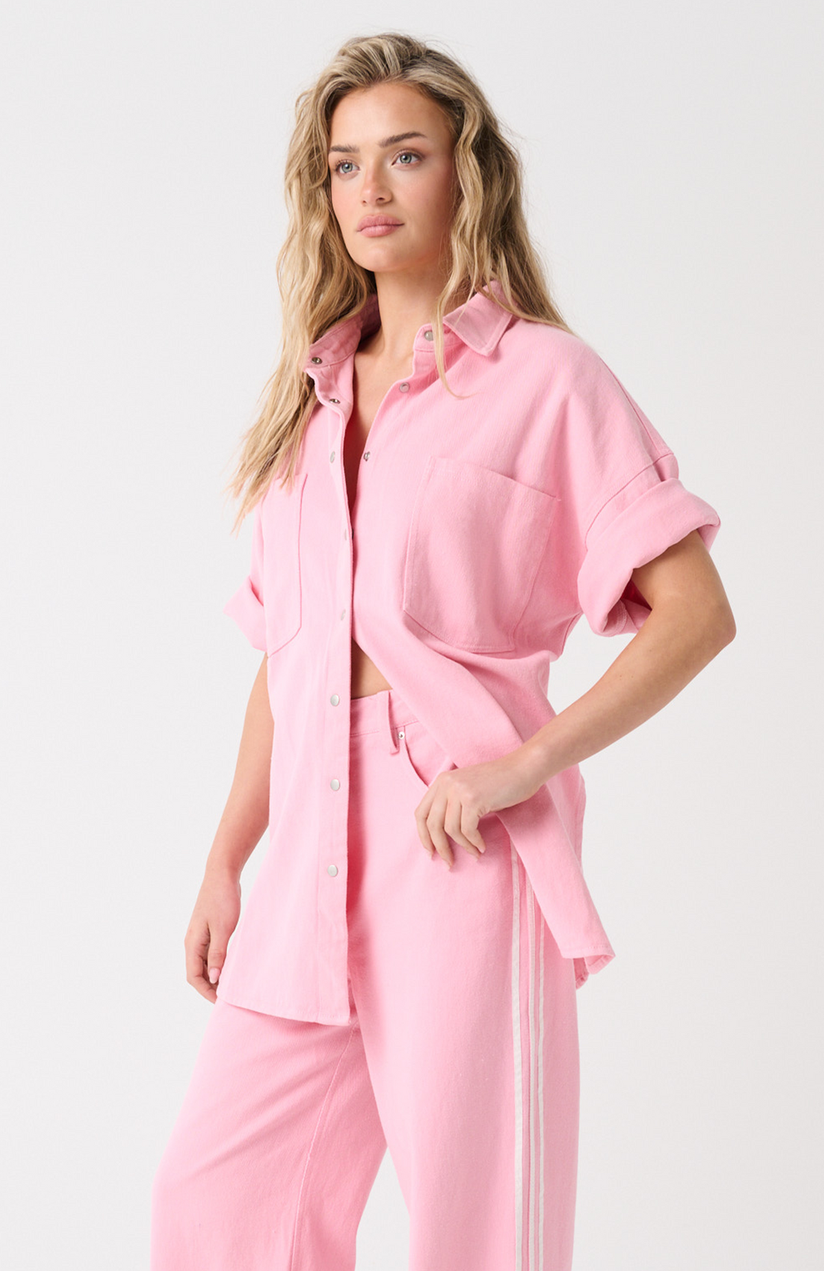 Stella Shirt, Taffy Denim