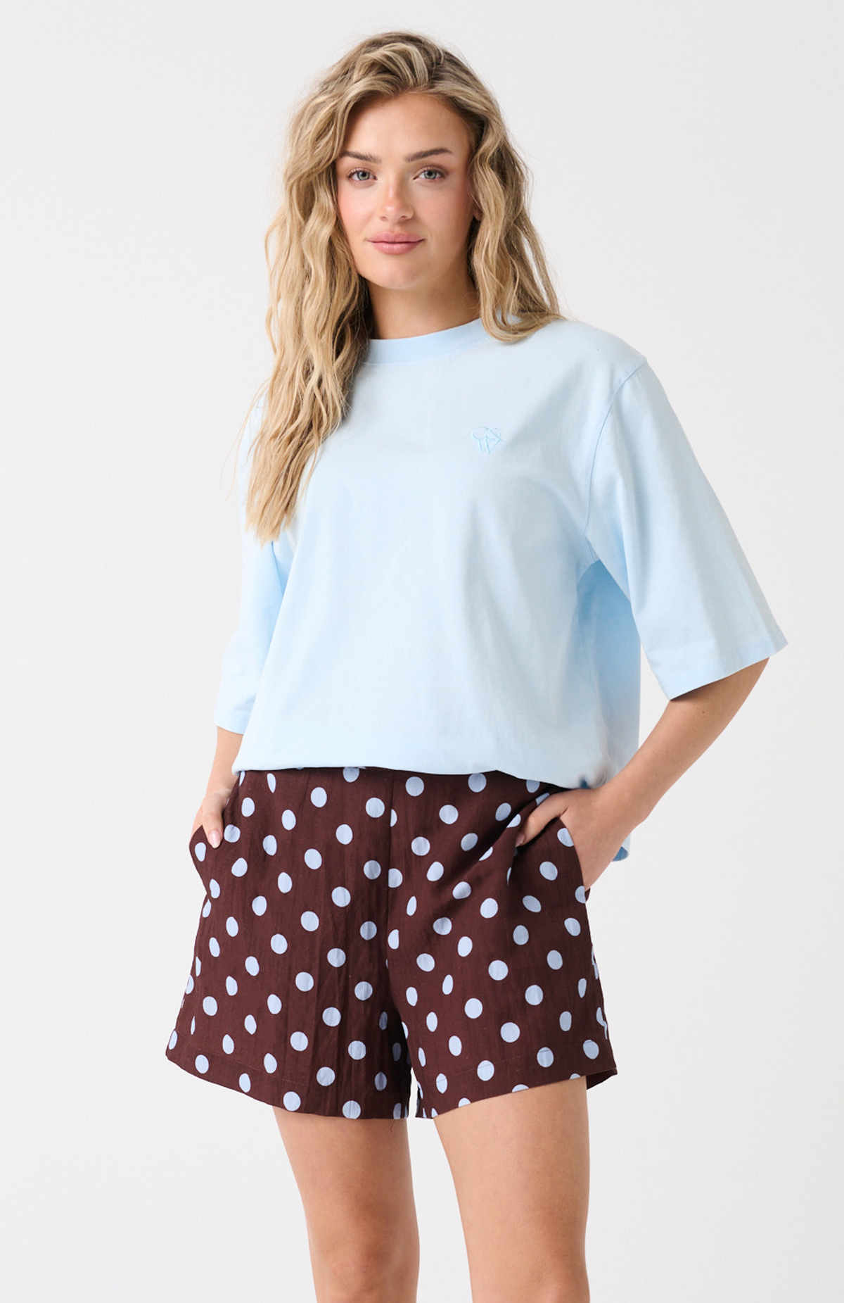 Hallie Tee, Ice Blue