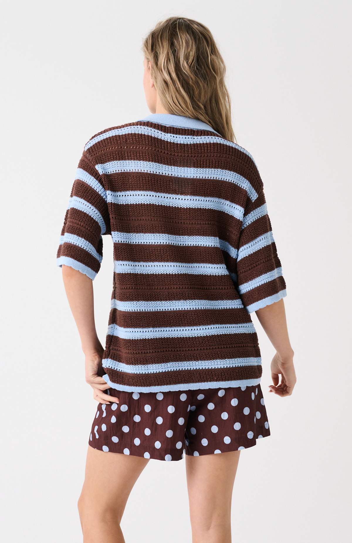 Odin Knit, Chocolate Stripe