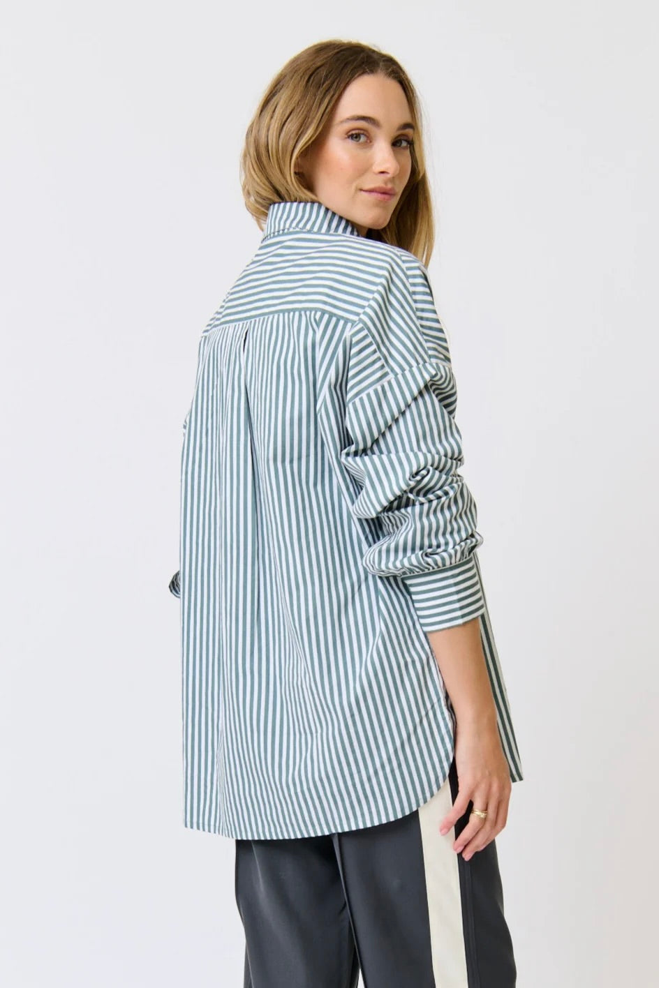 Adalyn Shirt, Alpine Mist