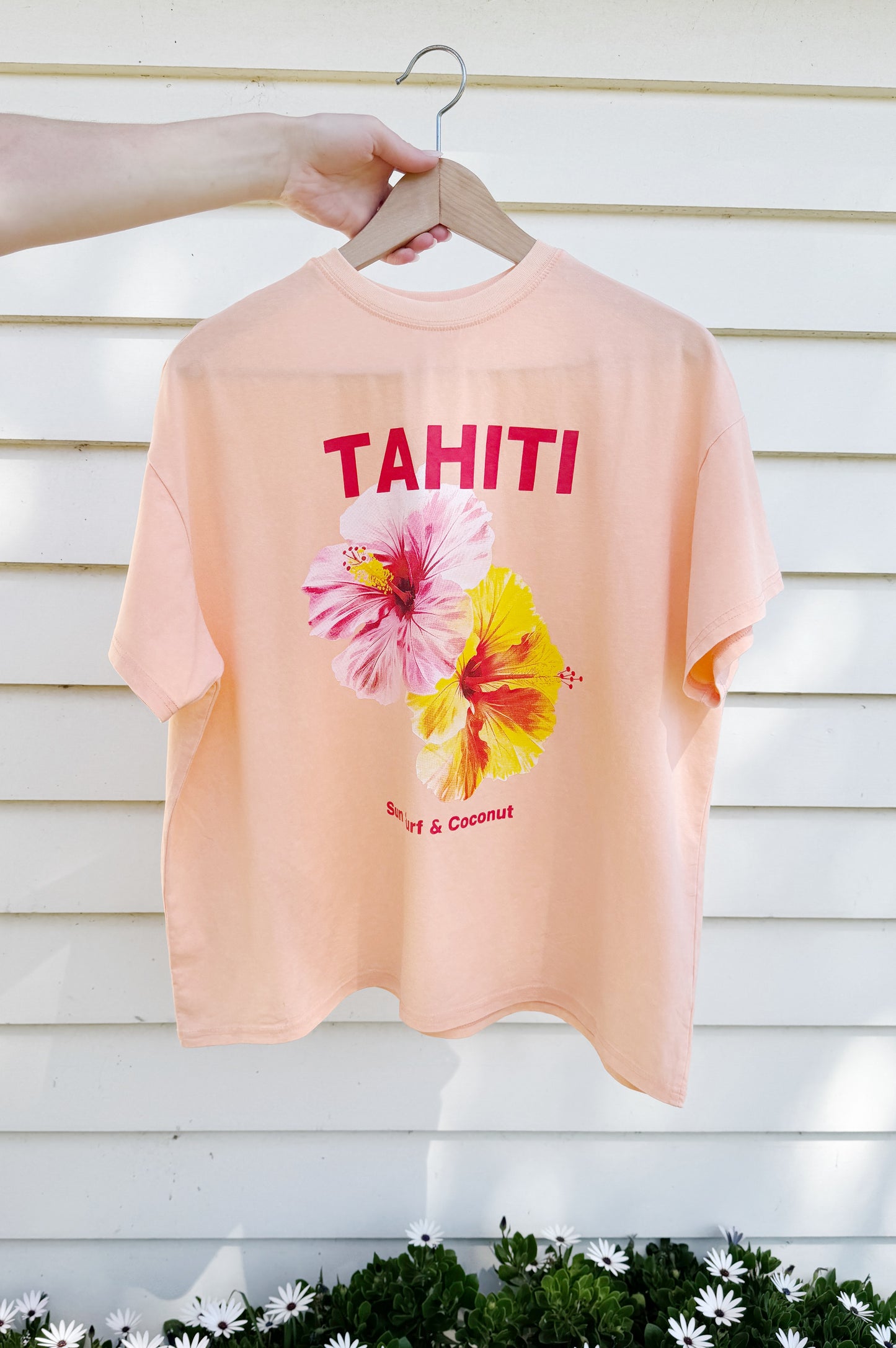 Tahiti Tee, Peach