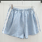 Copenhagen Shorts, Blue Gingham