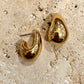 Malibu Earrings, Gold