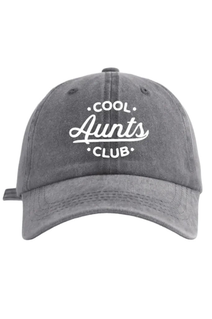 Vintage Wash Cap, Aunt