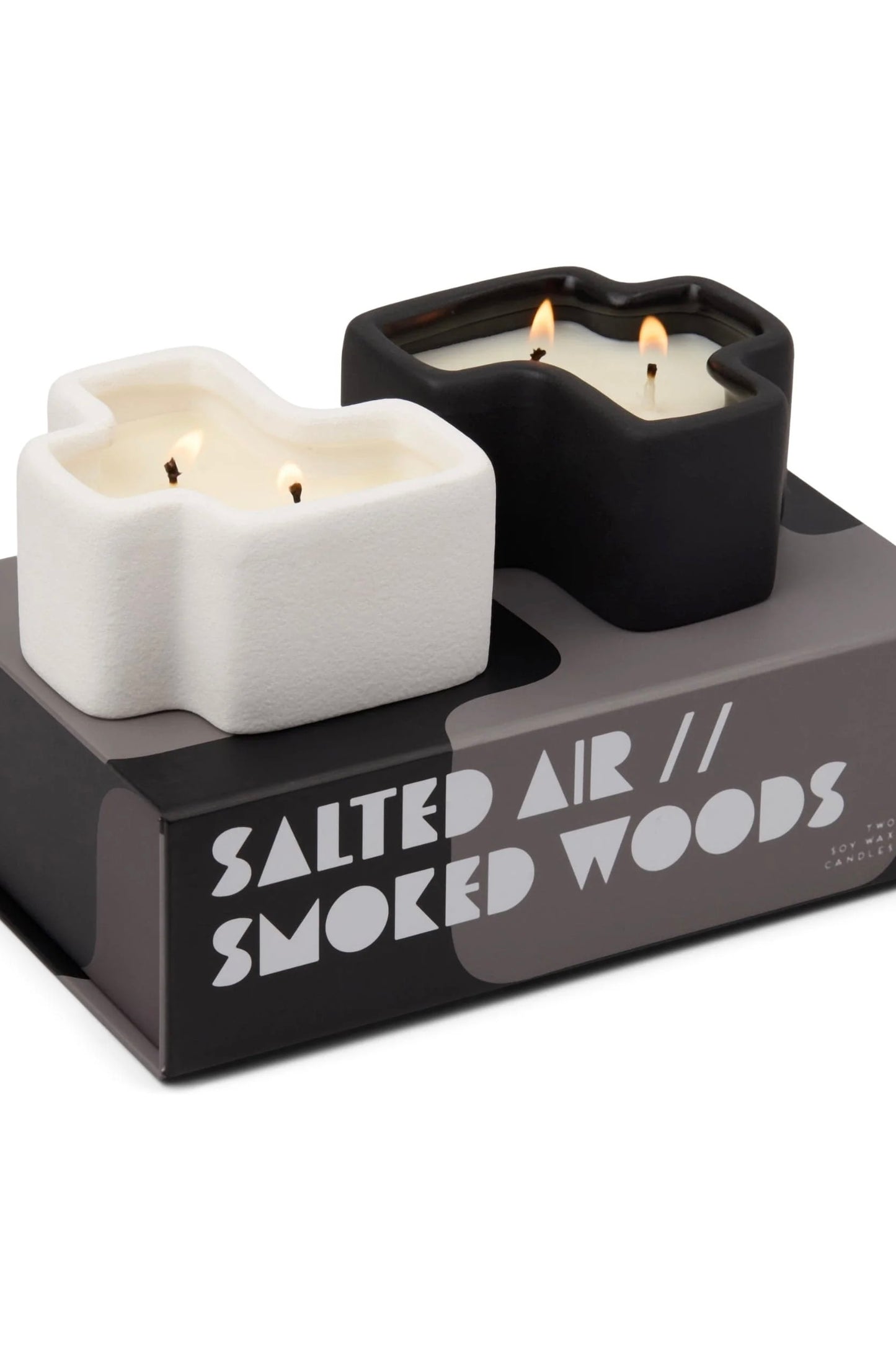 Jigsaw Candle, Salted Air & Smoked Woods