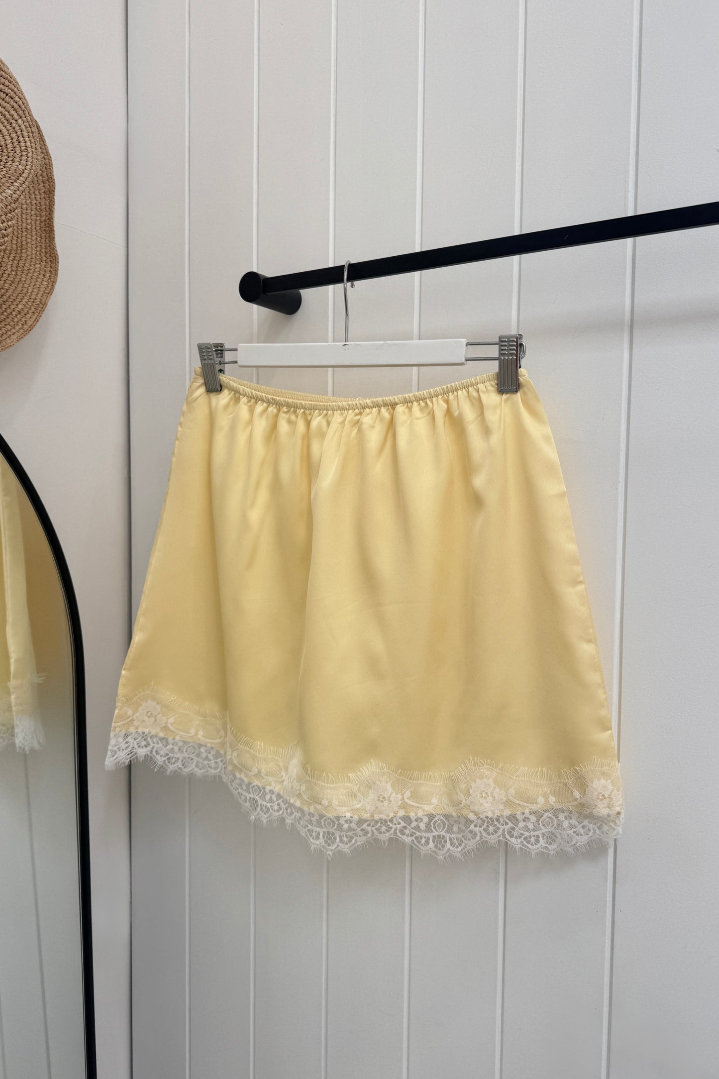 Laney Lace Skirt, Butter