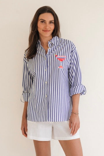 La Dolce Vita Shirt, Blue