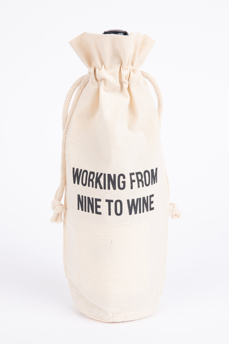 Nine to Wine Bottle Bag