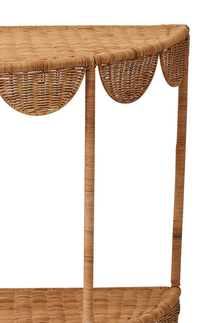 Pettine Rattan Console
