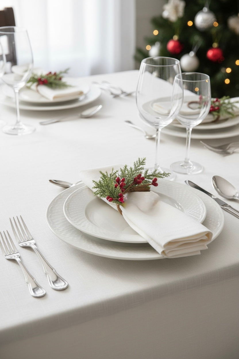 Red Berry Napkin Rings