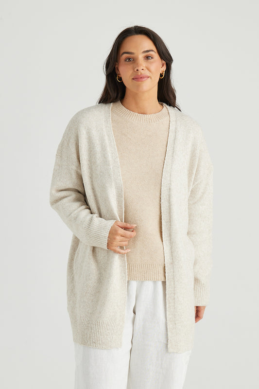 On Deck Cardigan, Oatmeal