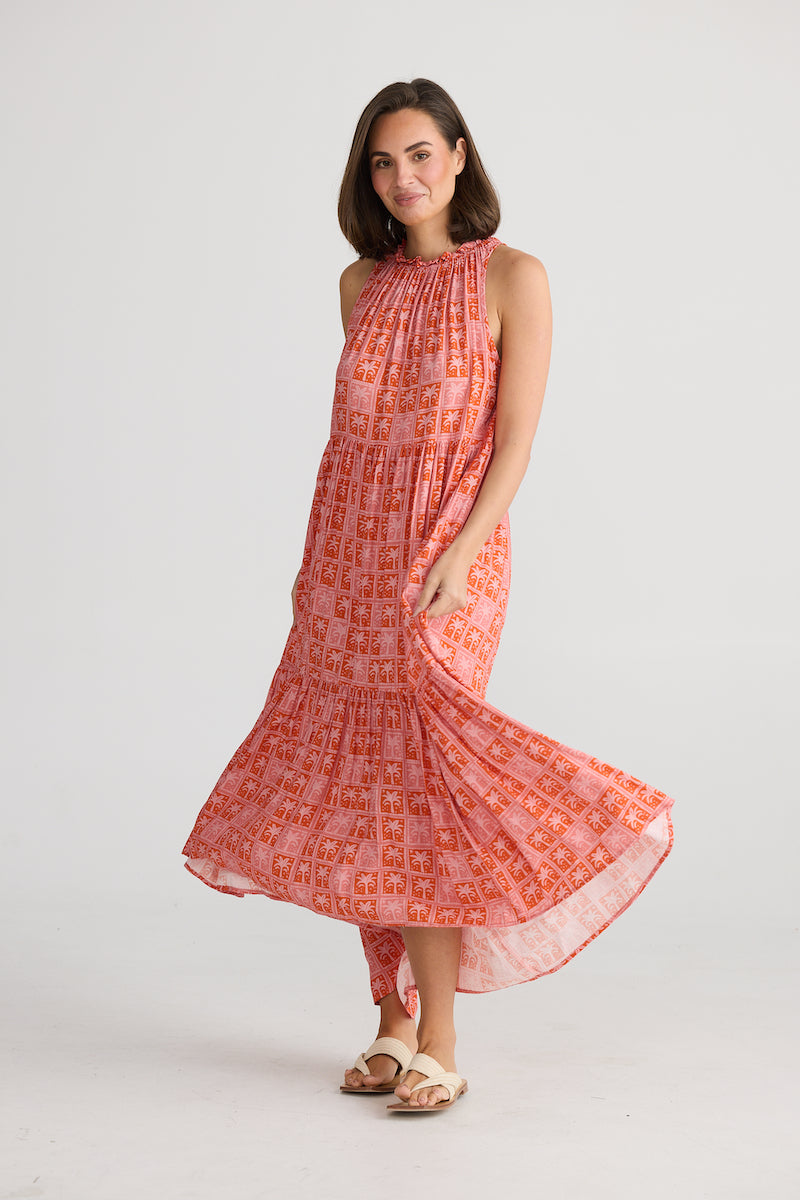 Margot Dress, Disco Palm