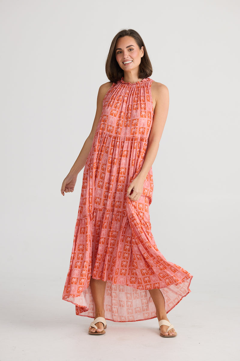 Margot Dress, Disco Palm