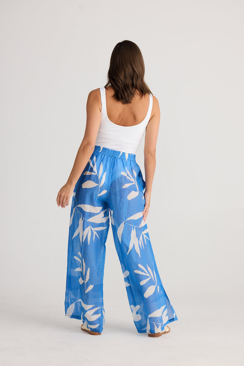 Fly Away Pant, Blue Passion Flower