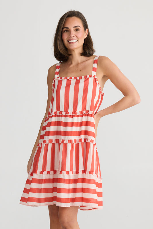 Havana Dress, Noel Stripe