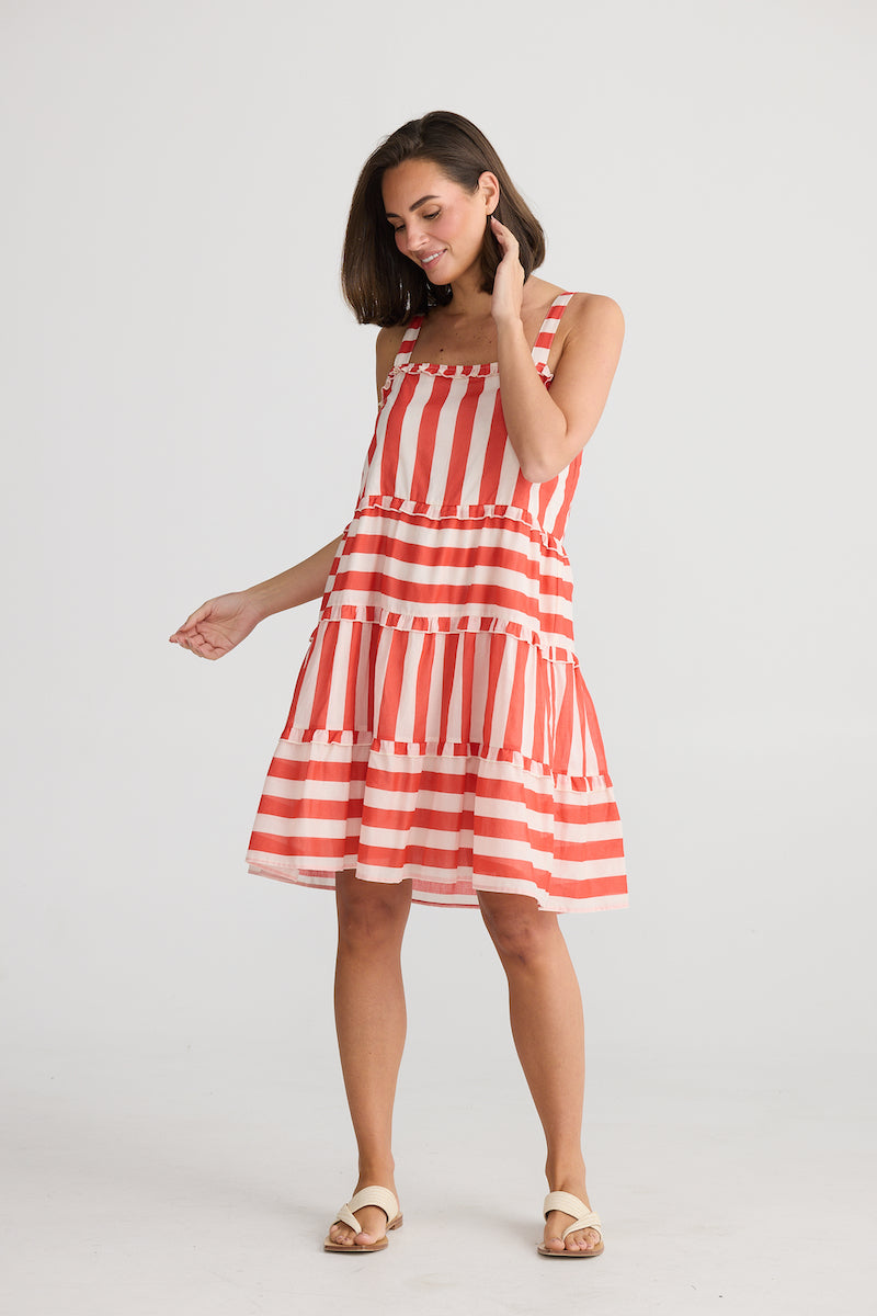 Havana Dress, Noel Stripe