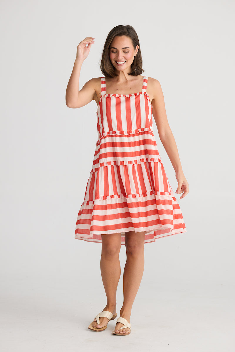 Havana Dress, Noel Stripe