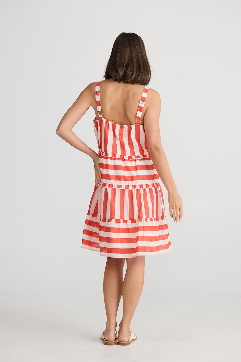 Havana Dress, Noel Stripe