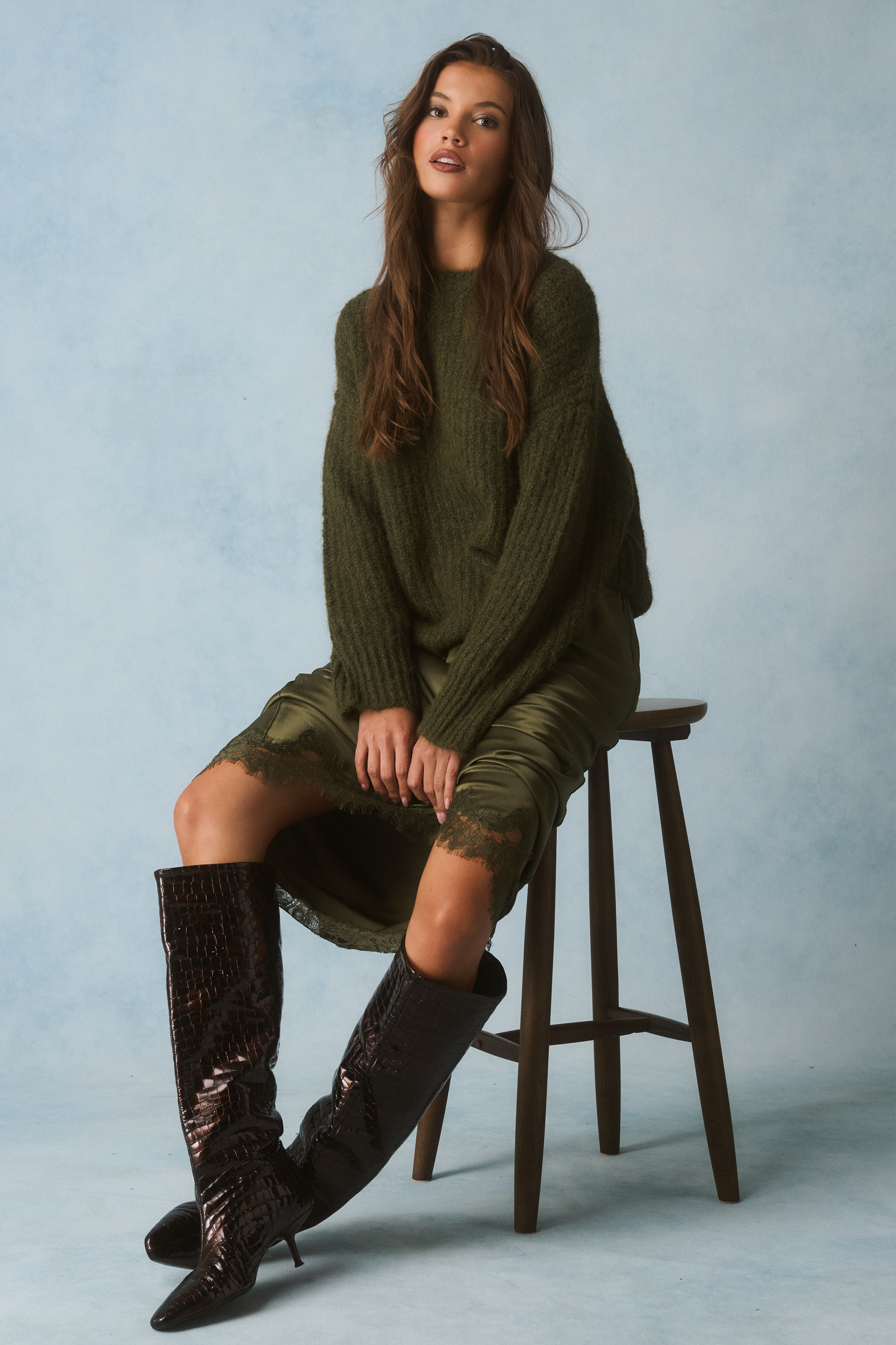 Lorenza Knit, Khaki