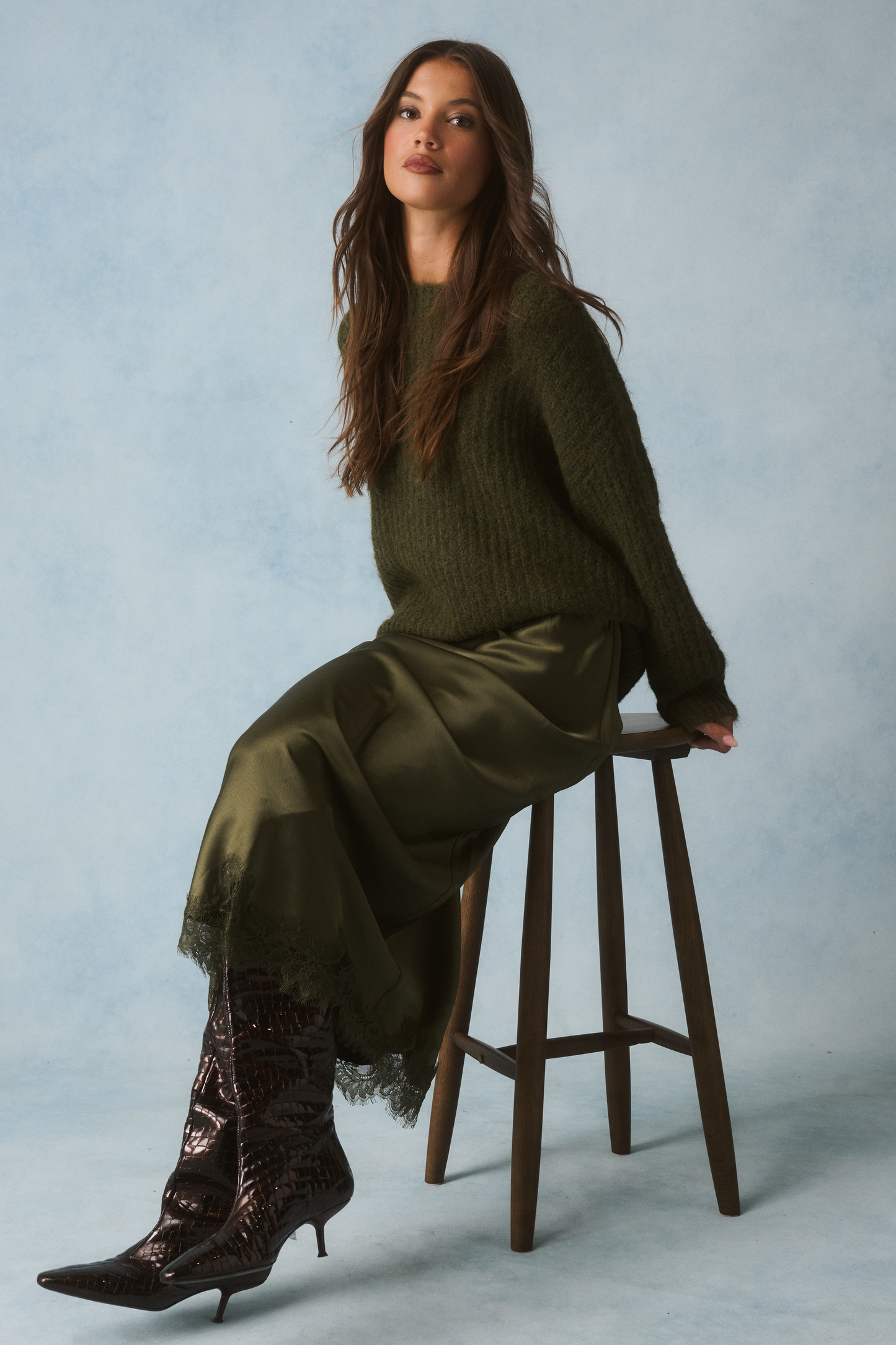 Lorenza Knit, Khaki