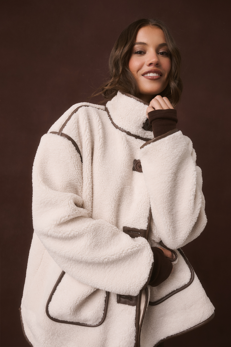 Micah Jacket, Cream