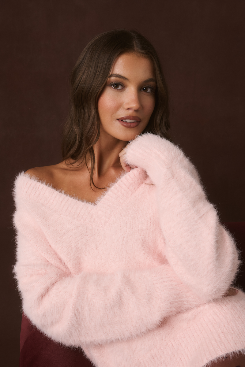 Emmie Sweater, Blush