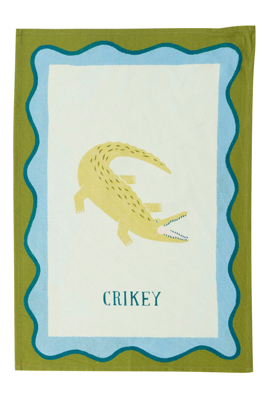Crikey Tea Towel