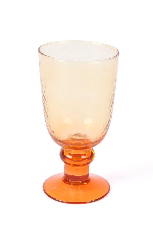 Bailey Wine Glasses, Yellow/Orange