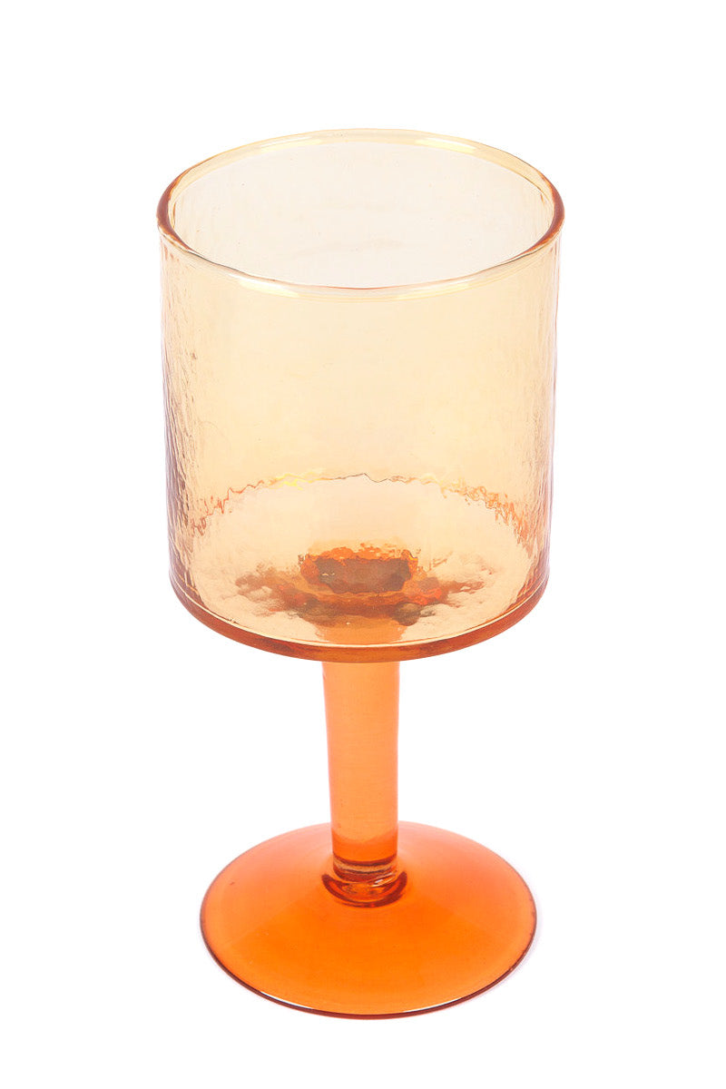 Farla Wine Glasses, Yellow/Orange