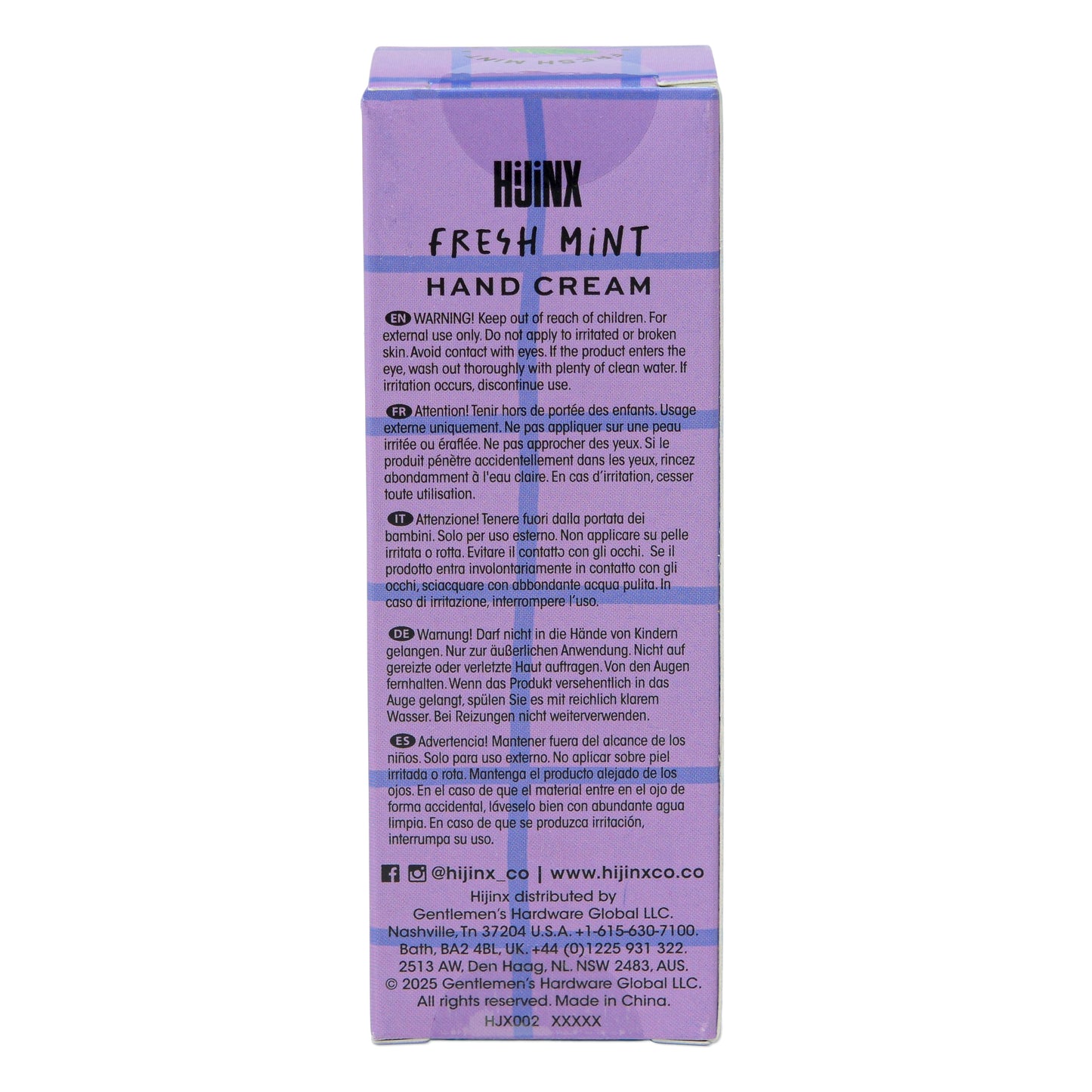 Fresh Mint Hand Cream