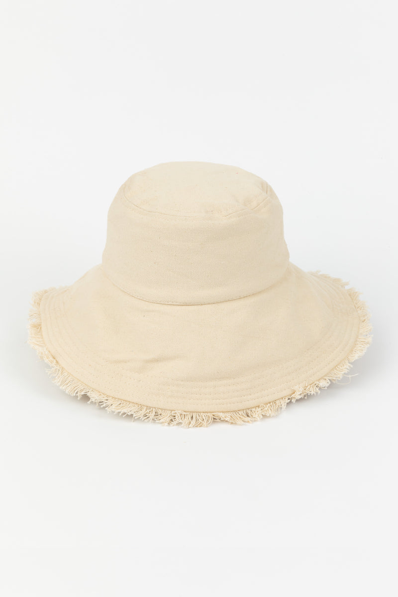 Sunny Bucket Hat, Ecru