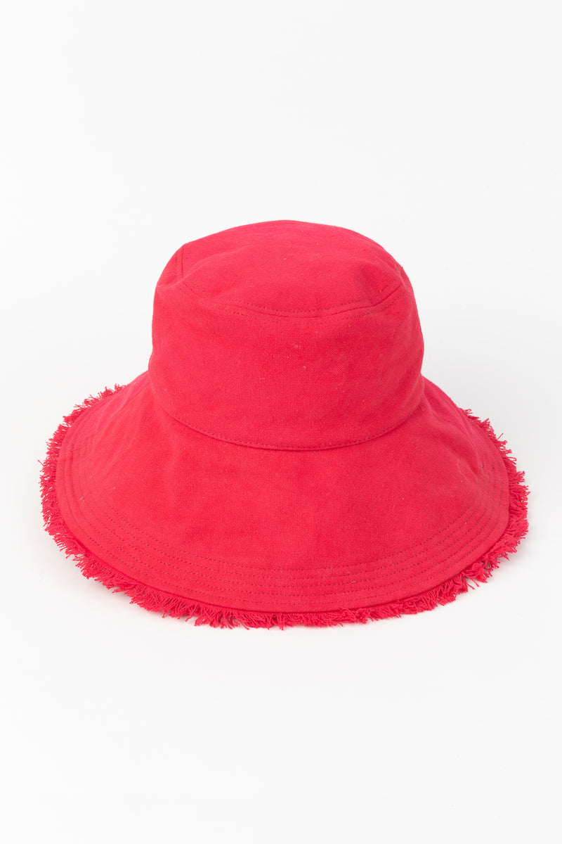 Sunny Bucket Hat, Raspberry