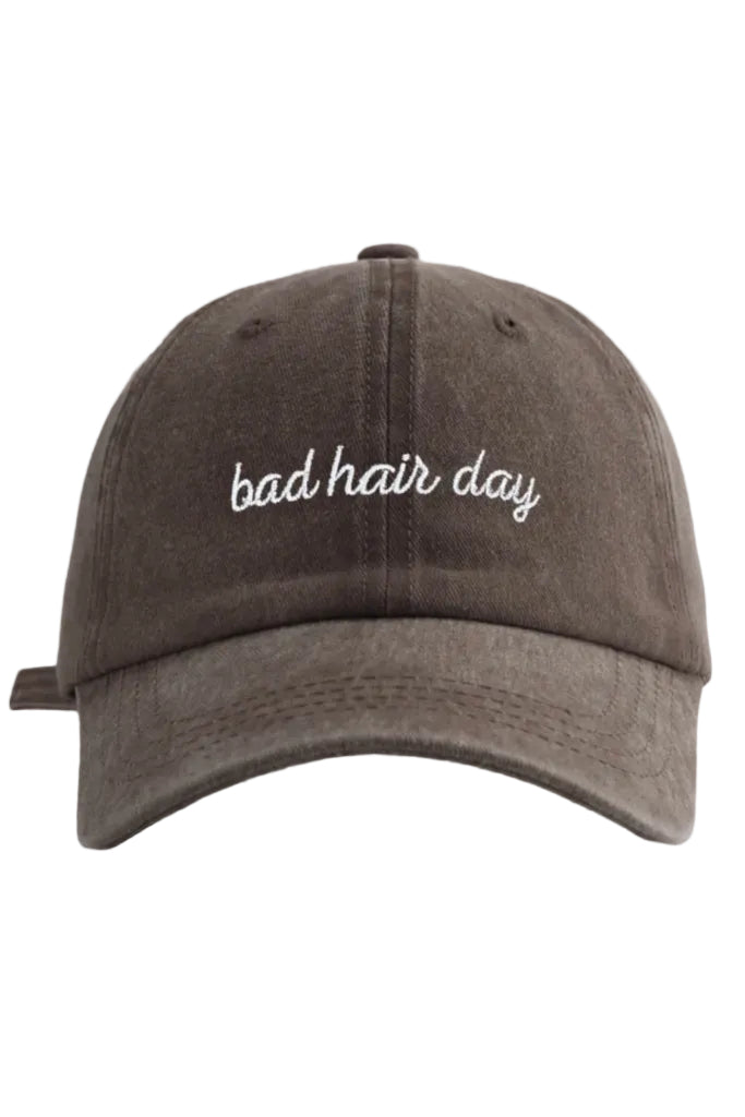 Vintage Wash Cap, Bad Hair Day