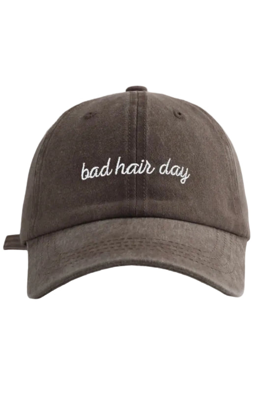 Vintage Wash Cap, Bad Hair Day