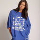 The Very Oversized Margie Tee, Royal