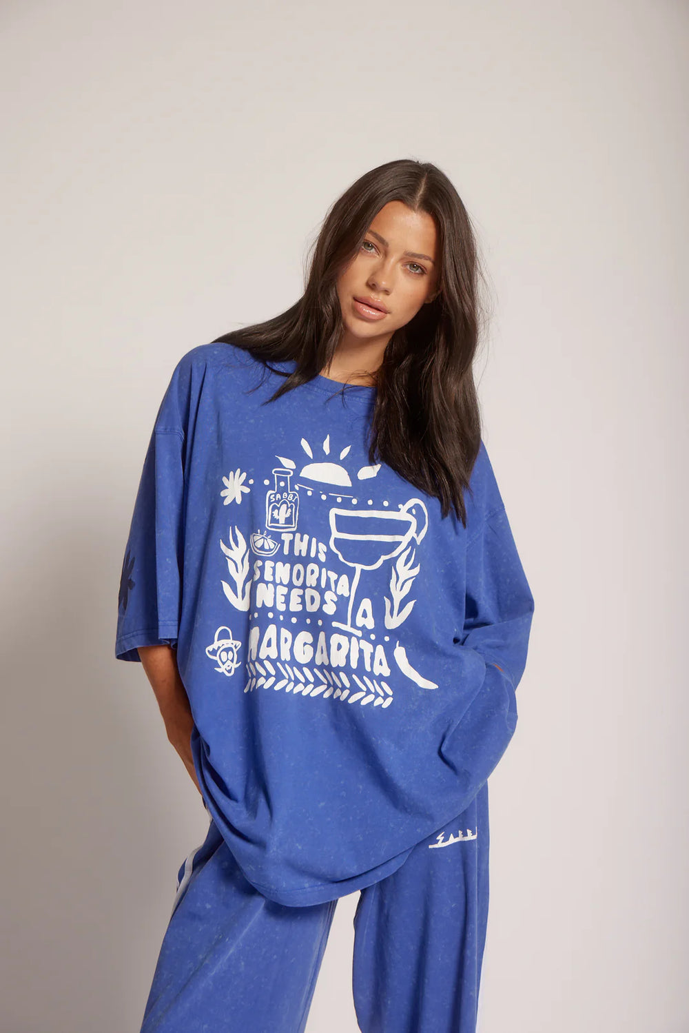 The Very Oversized Margie Tee, Royal