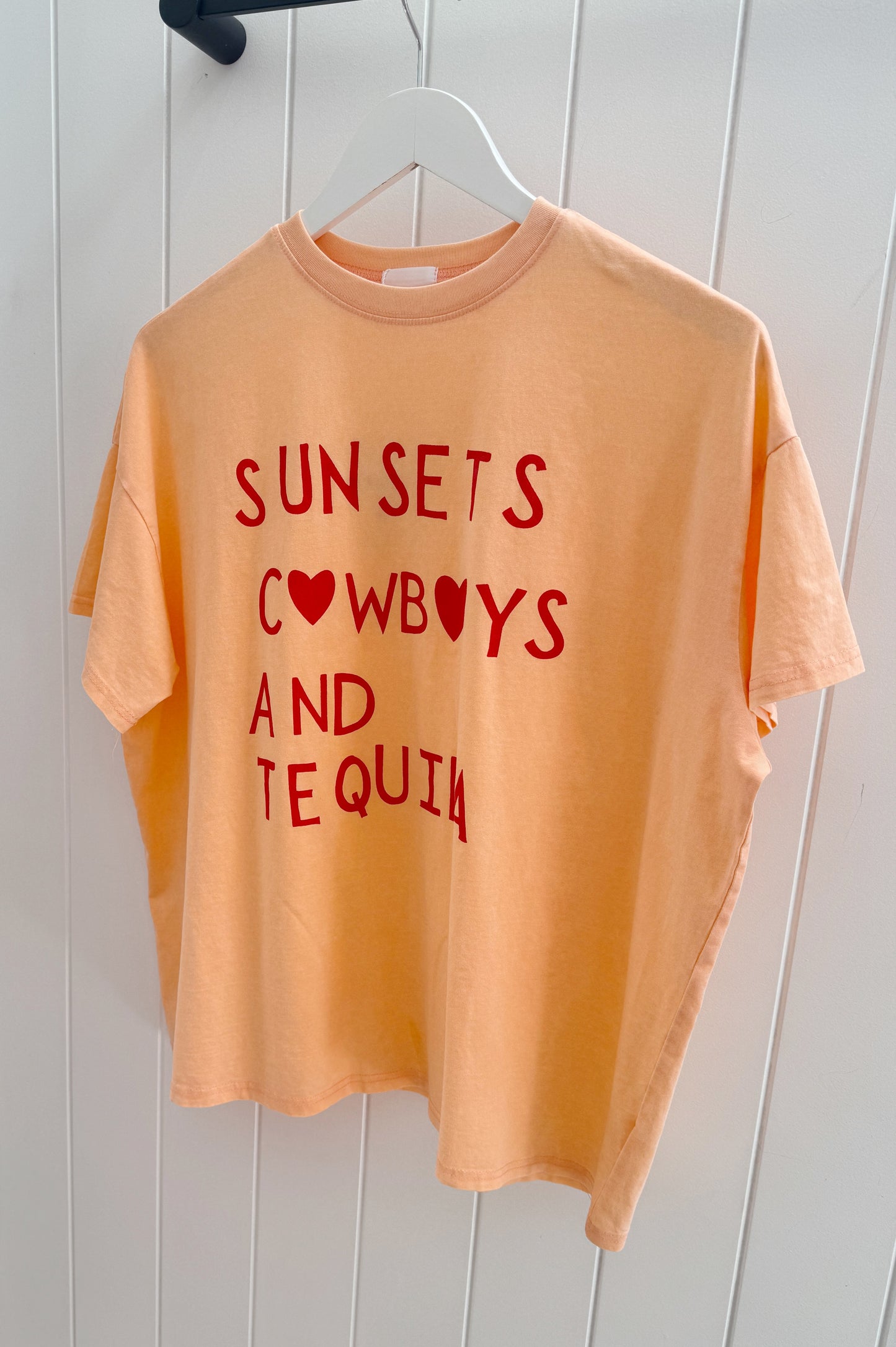 Sunsets and Cowboys Tee